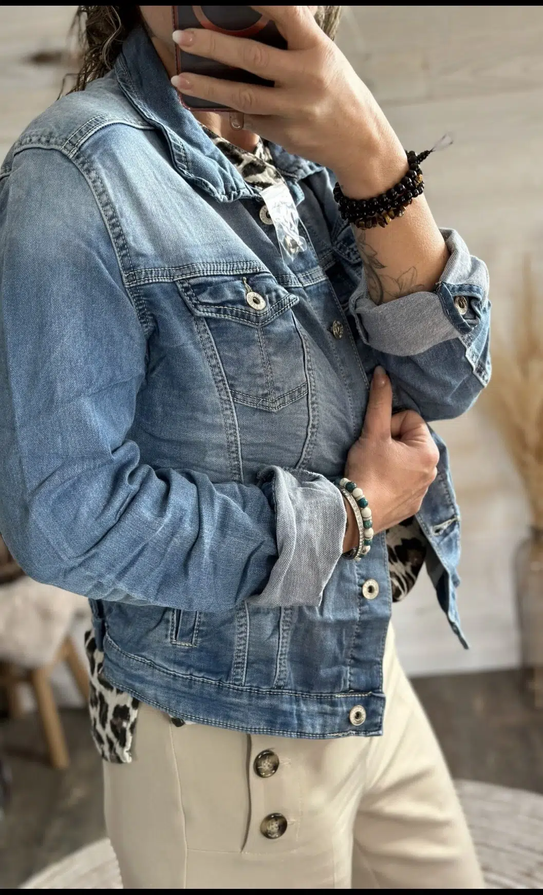 Veste jean Maya