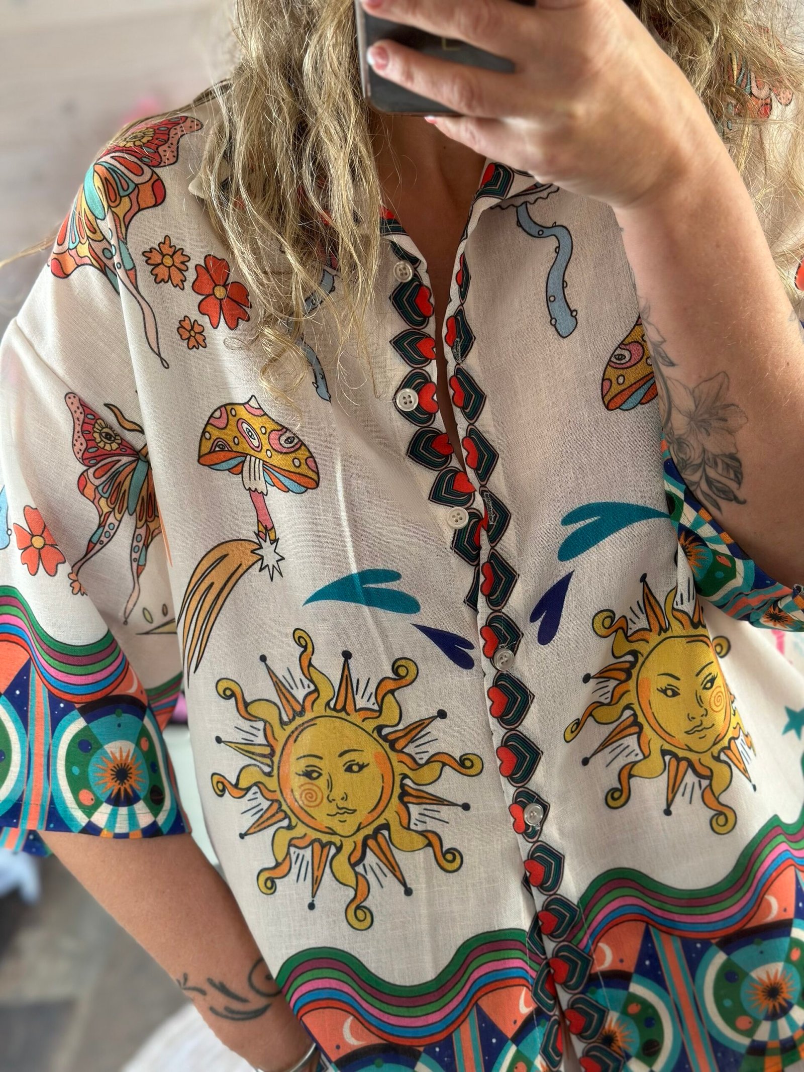 Blouse sunlight