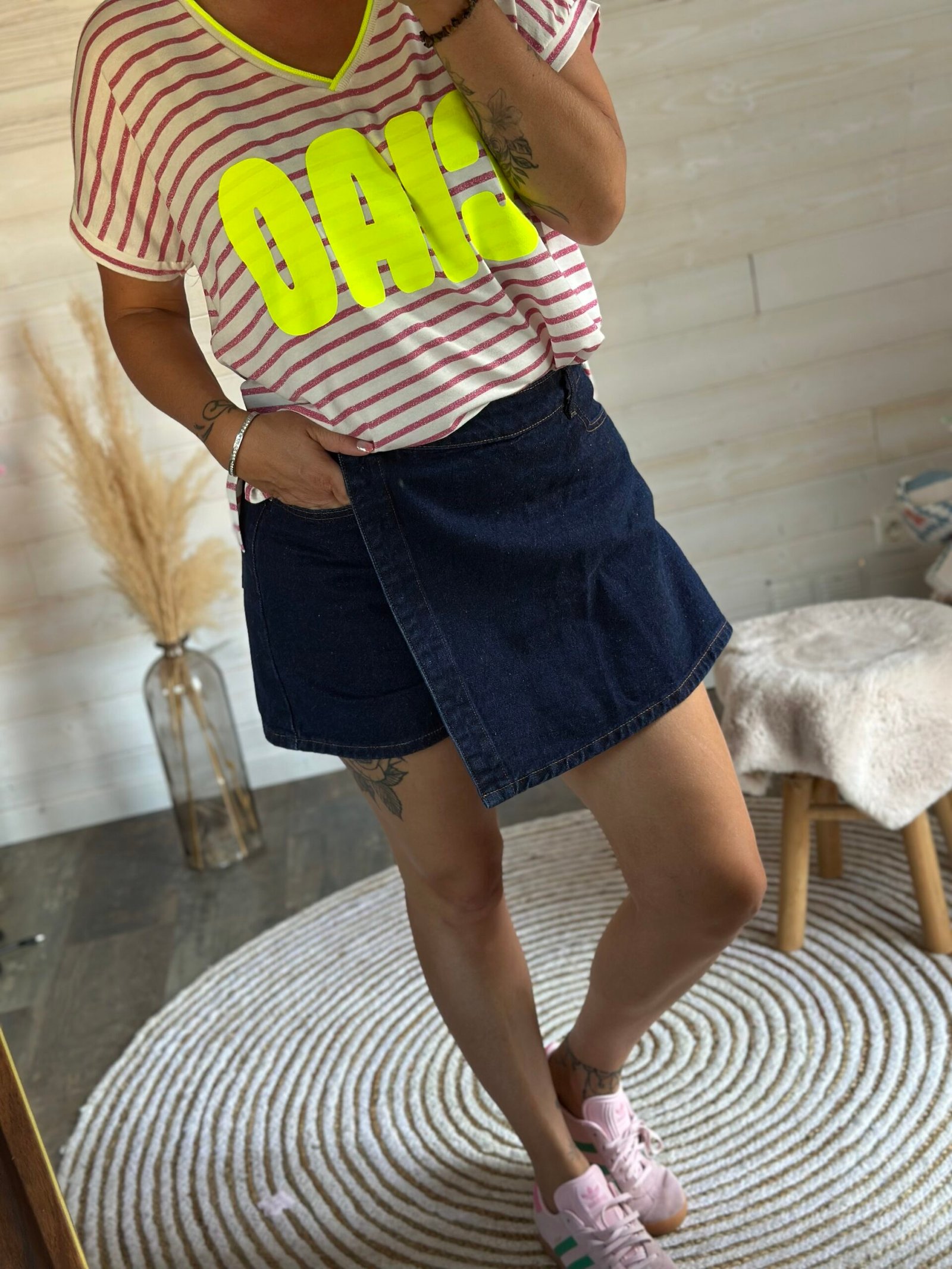 Jupe short jadenne