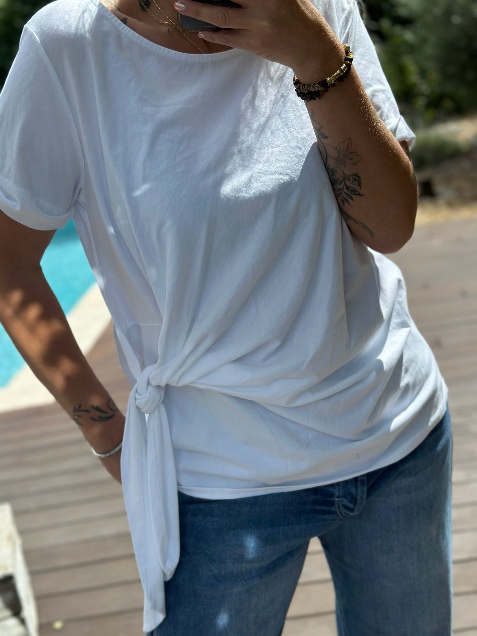 Tee shirt noeud