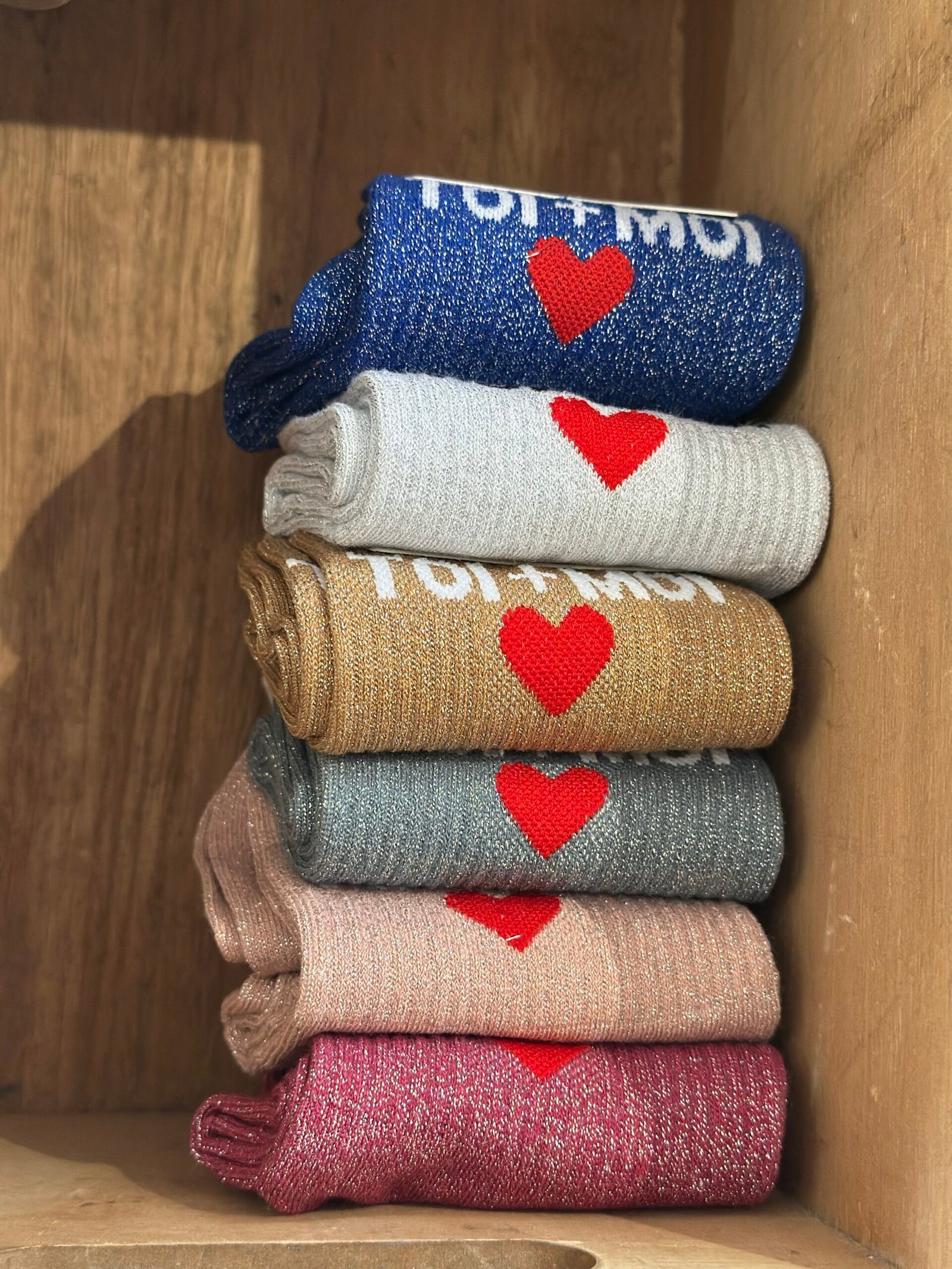 Chaussettes « Toi+moi »