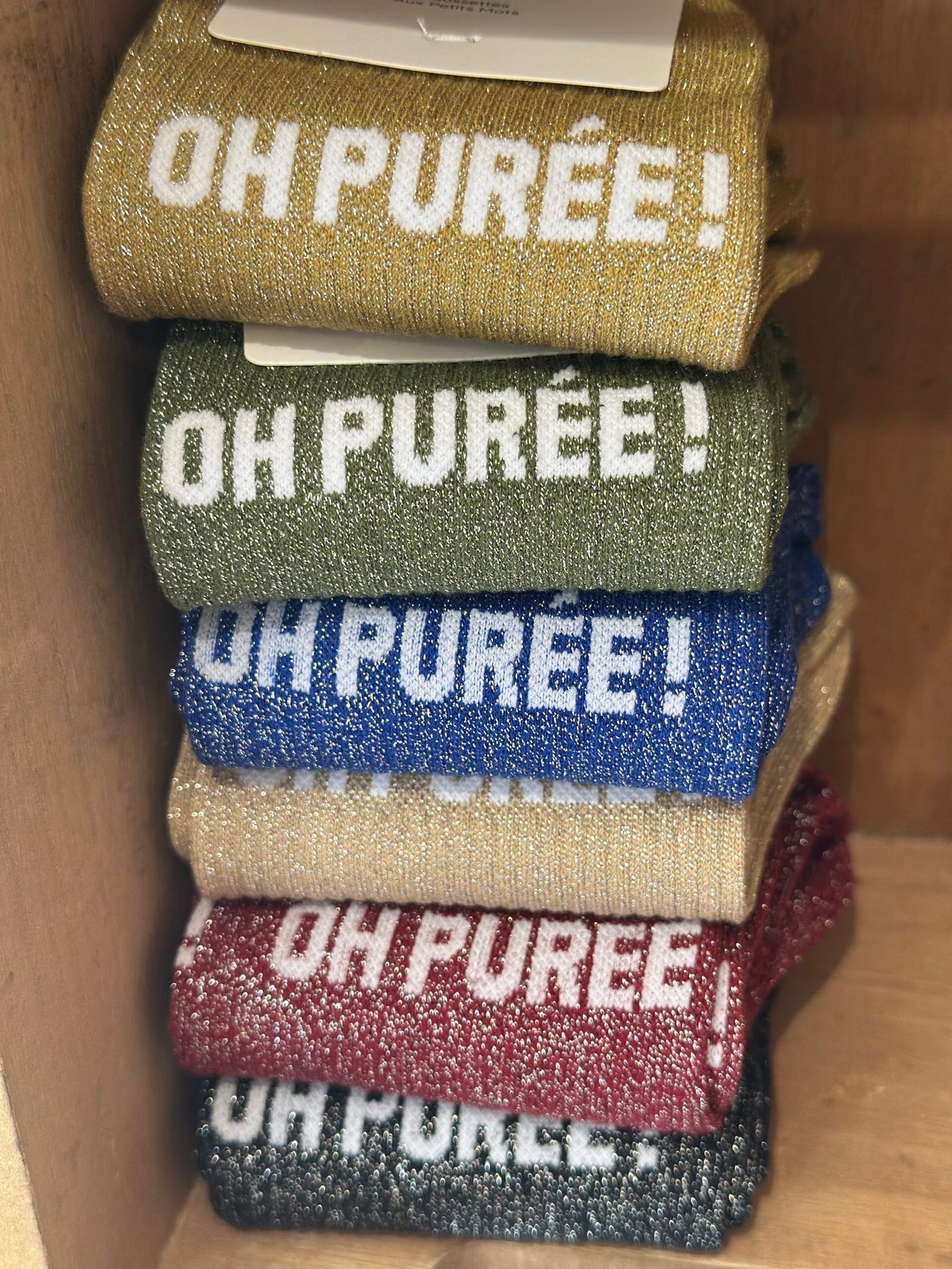 Chaussettes « oh purée »