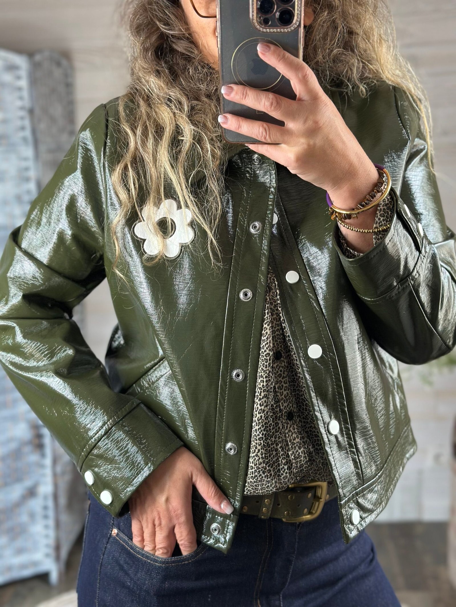 Veste Daisy Kaki