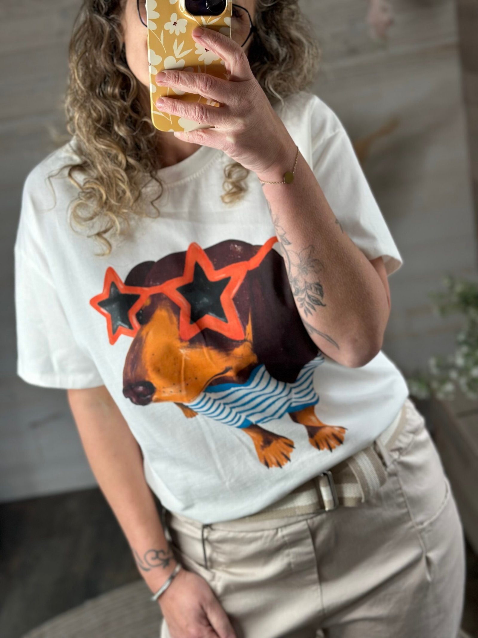 Tee shirt teckel