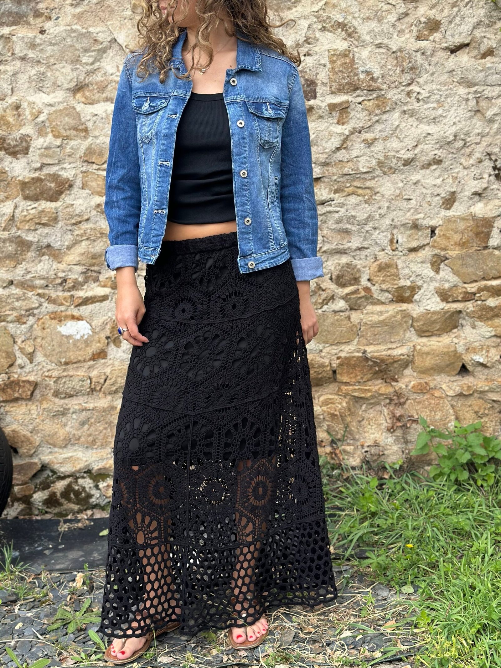 Jupe crochet