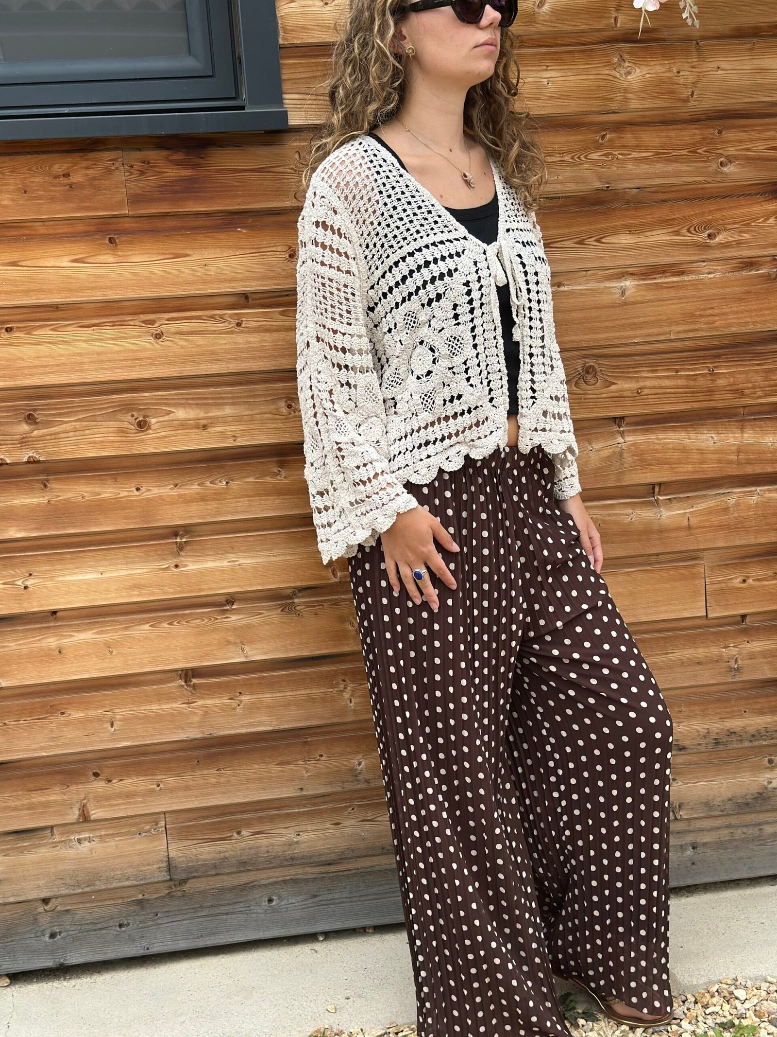 Pantalon pois