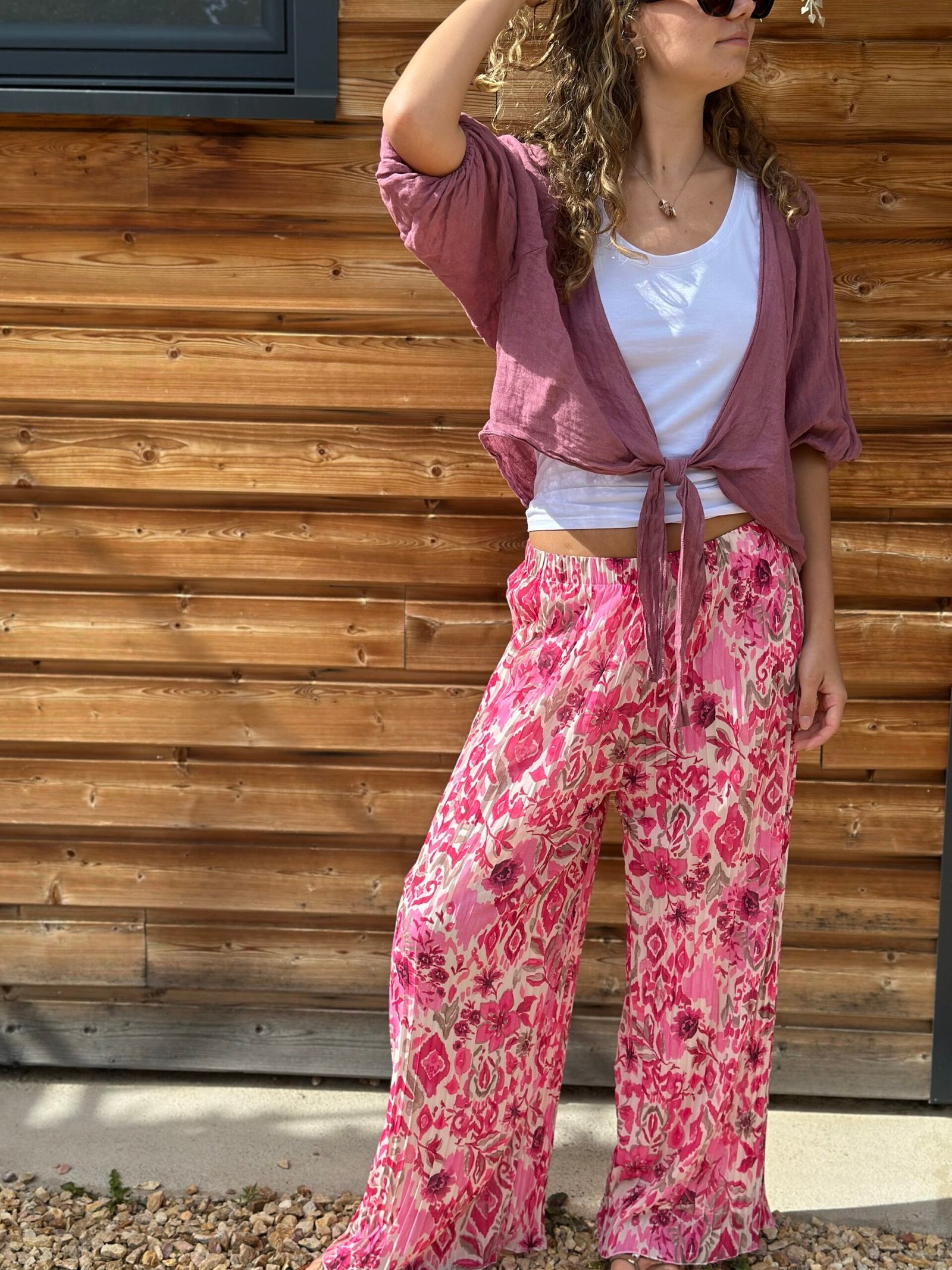 Pantalon Flower
