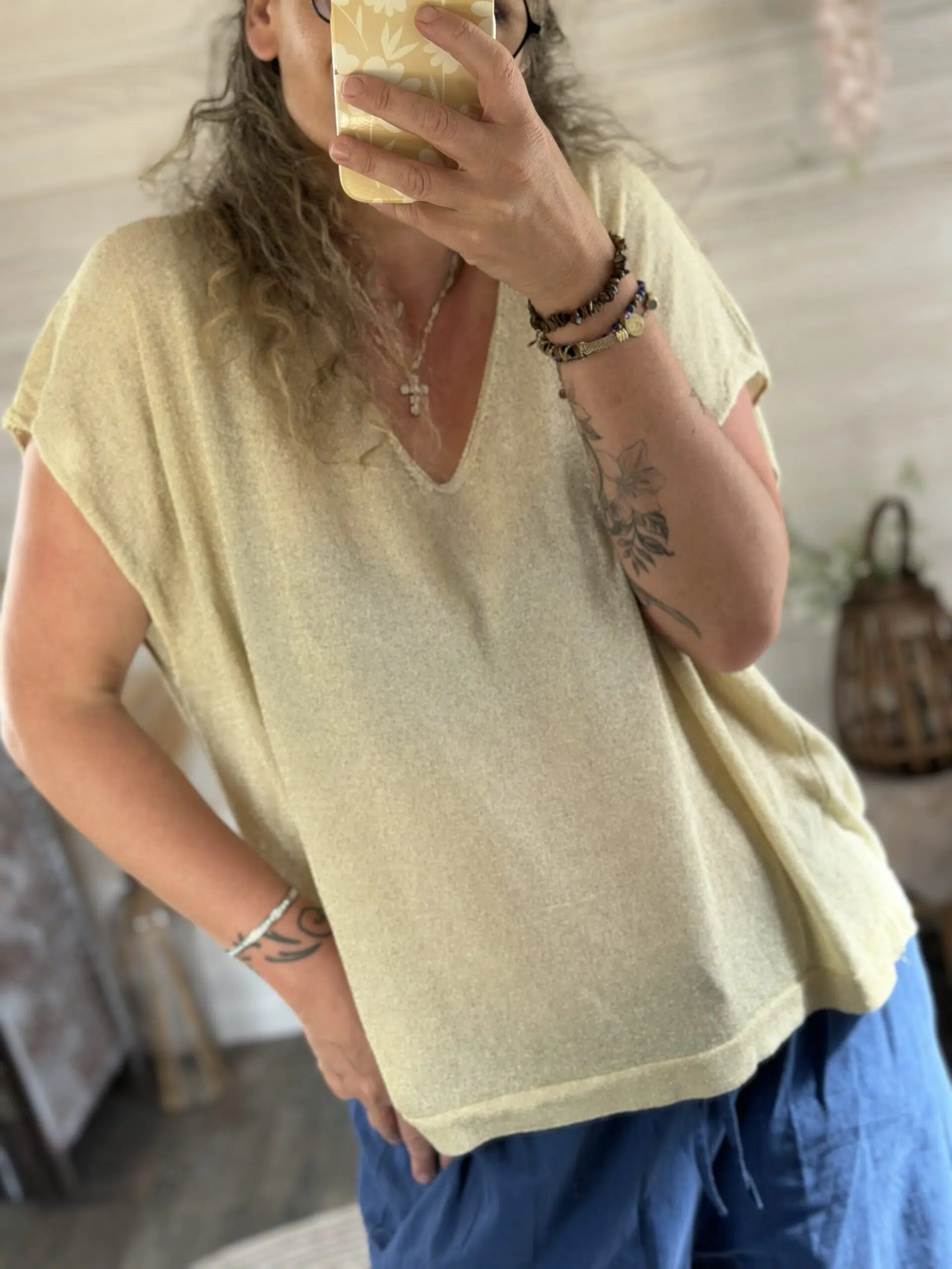 Tee shirt  lurex – Image 1