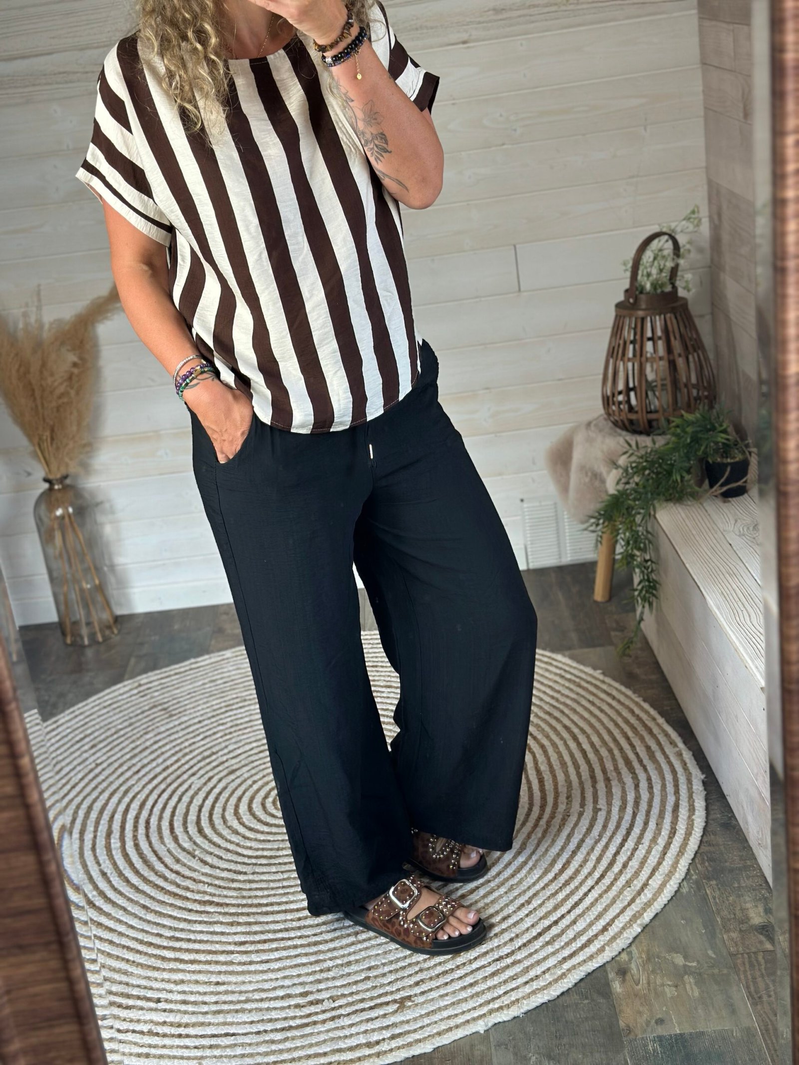Pantalon pompon