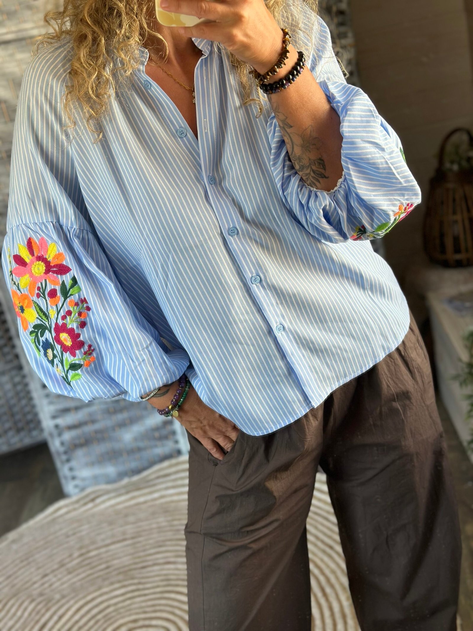 Chemise Matcha