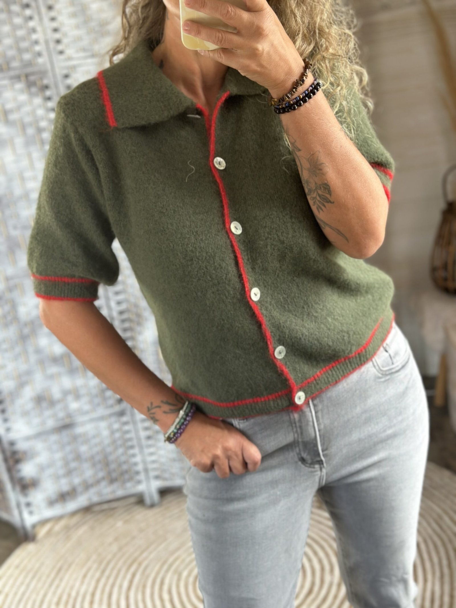 Pull gilet