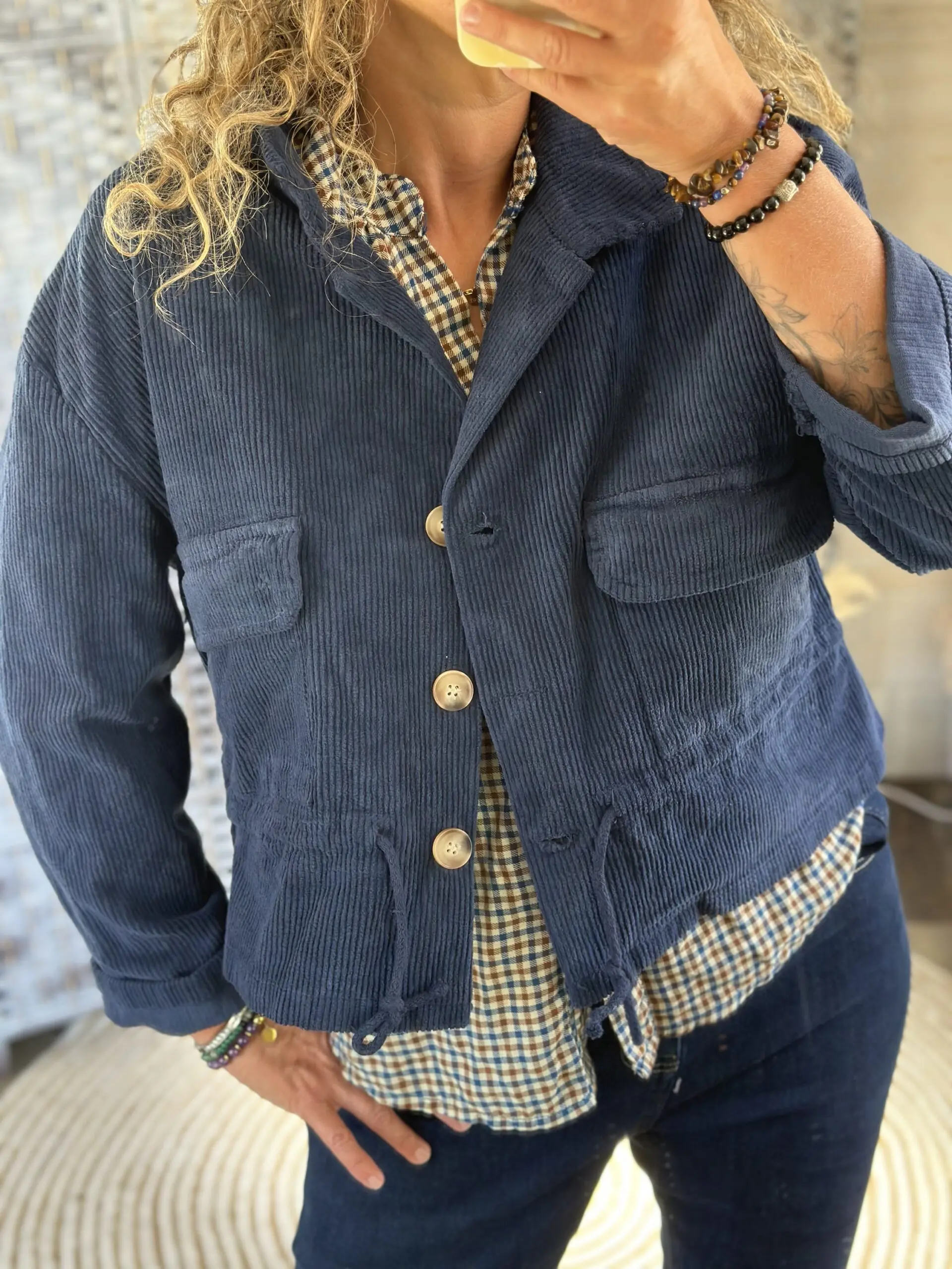 Veste velours