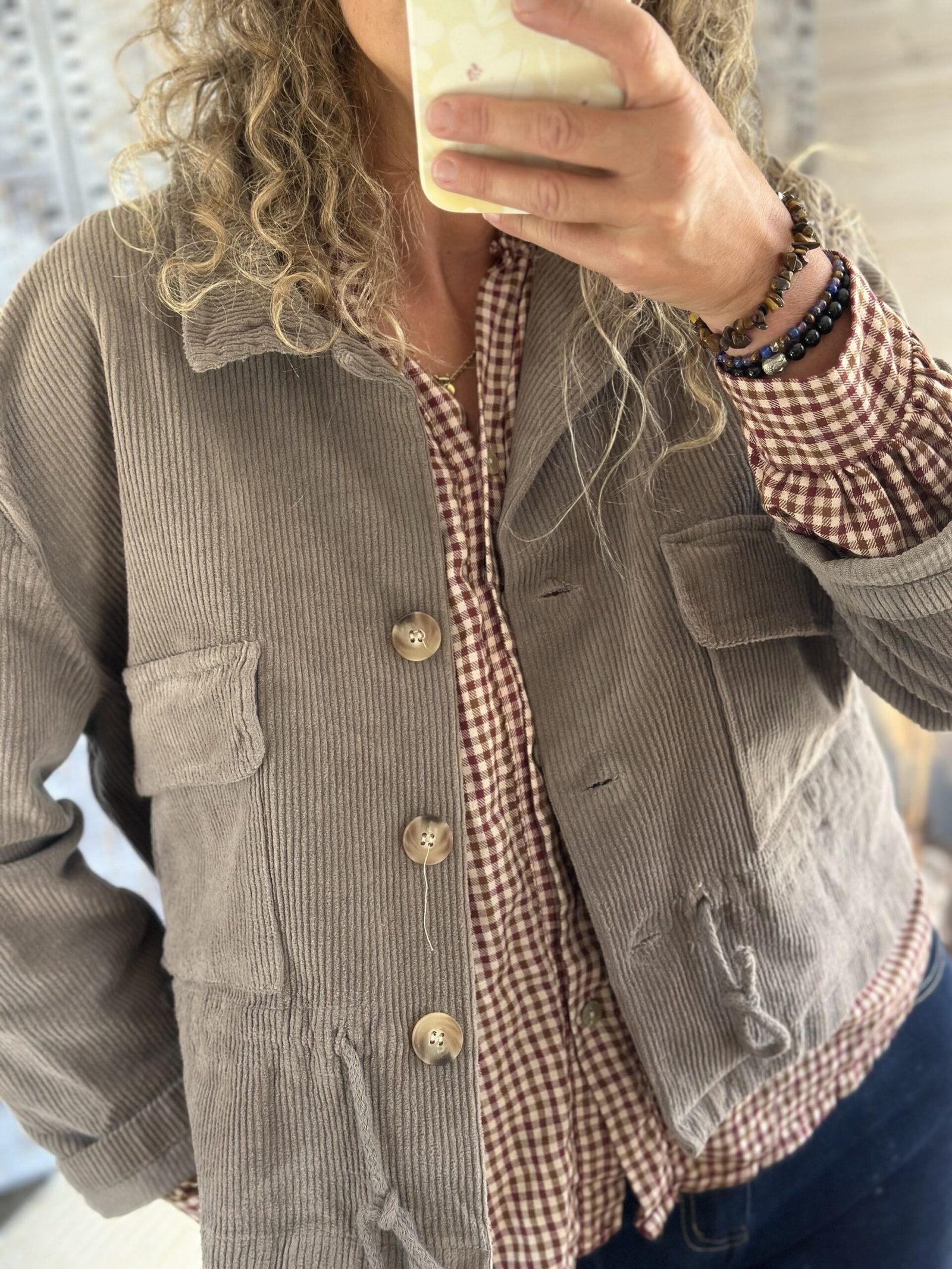 Veste velours